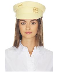 Ruslan Baginskiy - Tone Logo-Plaque Baker Boy Cap - Lyst