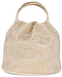 OLGA BERG - Mabel Crystal Top Handle Bag - Lyst