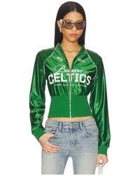 OFF SEASON - Boston Celtics Cropped Track Jacket - Lyst