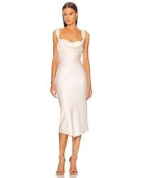 Michael Costello - X Revolve Kylen Midi Dress - Lyst