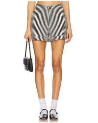 Simon Miller - Como Linen Shorts - Lyst