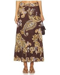 Hemant & Nandita - A Line Ankle Length Skirt - Lyst