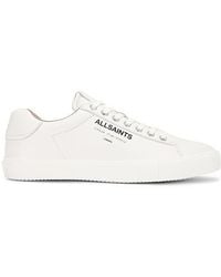 AllSaints - Underground Leather Low Top - Lyst