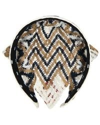 Lele Sadoughi - Jackie Crochet Handkerchief Headband - Lyst