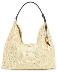 Madewell - Lg Raffia Shoulder Bag - Lyst