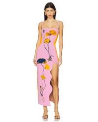 Ph5 - Iris Flower Print Maxi Tank Dress - Lyst