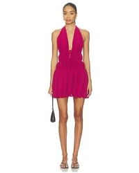 Tularosa - ROBE NINA en Burgundy - Lyst