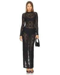 Nookie - Roxana Long Sleeve Gown - Lyst