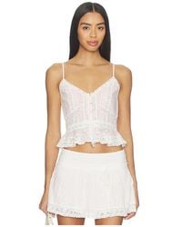 LoveShackFancy - Avra Top - Lyst