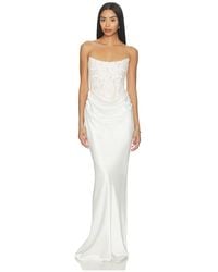 SAU LEE - Blair Lace Dress - Lyst