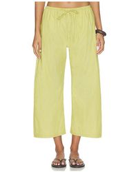 Leset - Yoshi Stripe Crop Drawstring Pant - Lyst