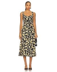 Ulla Johnson - Vivi Sweetheart Midi Dress - Lyst