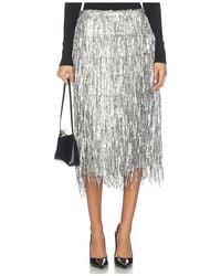 Rag & Bone - Billie Sequin Midi Skirt - Lyst