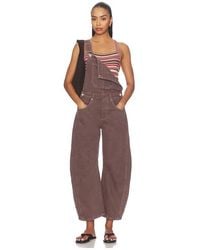 Free People - X We The Free Good Luck Overall - Lyst