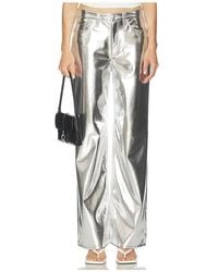 Rag & Bone - Logan Faux Leather Wide Leg Pant - Lyst