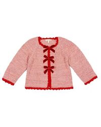 Wild Wawa - Velvet Bow Sweater - Lyst