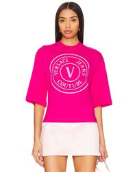 Versace - スクリーンプリントtシャツ - Lyst