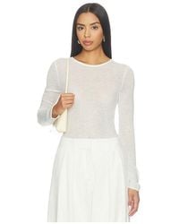 Sans Faff - Alpaca Sheerline Top - Lyst