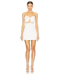 SAU LEE - Vestido Estelle En Color Blanco Talla (También En 10, 12, 2, 4, 6, 8) - Lyst