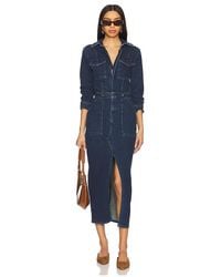 GOOD AMERICAN - Fit For Success Long Sleeve Midi Dress - Lyst