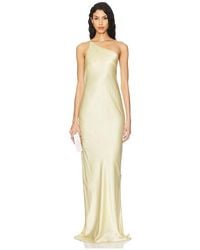 Shona Joy - La Lune One Shoulder Cowl Back Maxi Dress - Lyst