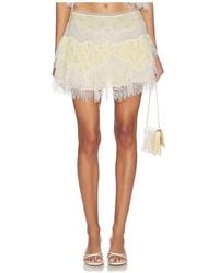 LoveShackFancy - Kellison Skirt - Lyst