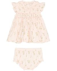 Wild Wawa - Smock Flutter Set - Lyst
