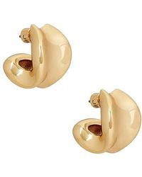 Jenny Bird - Pendientes De Aro Chunky Doune En Color Oro Metálico Talla En - Lyst