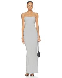 Norma Kamali - X Lifestyle Strapless Long Dress - Lyst