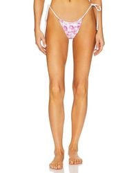 Frankie's Bikinis - X Sydney Sweeney Tia Shine Bikini Bottom - Lyst