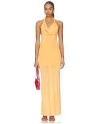 Lovers + Friends - Jennis Halter Maxi Dress - Lyst
