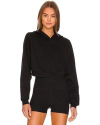 Alo Yoga - Cropped Go Time Padded Hoodie - Lyst