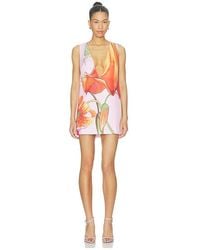 Muma World - Trumpet V Neck Electra Dress - Lyst