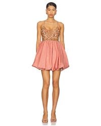 Alice + Olivia - Minivestido Nessa En Color Rose Talla (También En 10, 12, 2, 4, 8) - Lyst