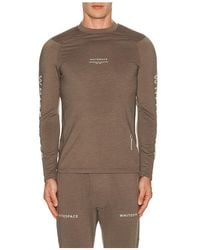 White/space - Graphene Crew Neck T-Shirt - Lyst