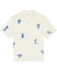 BOUND - Camisa En Color Crema Talla (También En M, S, Xl/1X) - Lyst
