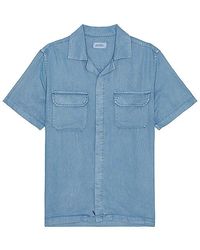 Saturdays NYC - Gibson Pigment Dyed Short Sleeve Shirt - Lyst