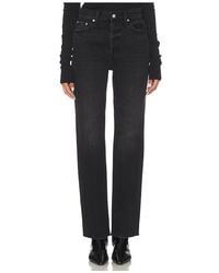 Pistola - Cassie Super High Rise Straight Jeans - Lyst
