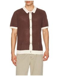 Onia - Linen Button Up Shirt - Lyst