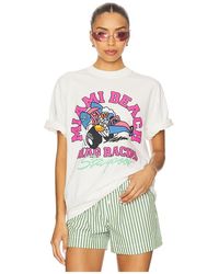 Stay Cool - Camiseta Miami En Color Crema Talla (También En M, S, Xl/1X) - Lyst