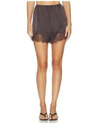 Citizens of Humanity - Lace Trimmed Tap Short - Lyst