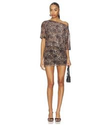 superdown - Olya Mini Dress - Lyst