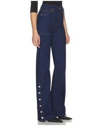 Veronica Beard - Crosbie High Rise Wide Leg Jeans - Lyst