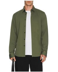 Theory - Sylvain Structure Knit Shirt - Lyst