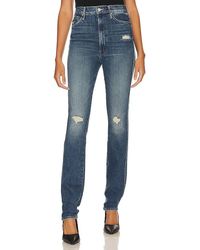Mother - JEAN SKINNY TAILLE HAUTE DAZZLER - Lyst