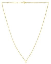petit moments - Initial Letter Necklace - Lyst