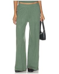 Eberjey - Pointelle Straight Leg Pant - Lyst