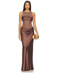 chinese dress ladies Lia Maxi Dress in Pink main image 1