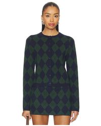 Show Me Your Mumu - Jersey Cardigan En Color Verde Talla (También En Xs, S, M, Xl) - Lyst