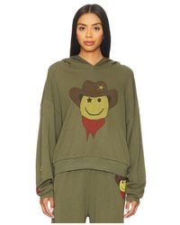 Lauren Moshi - Cowboy Happyface Pullover Hoodie - Lyst